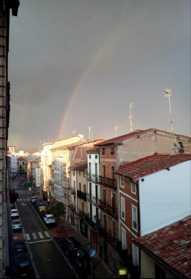 Apartamento Haro Confort Centrico Ascensor Wifi Terraza Bagian luar foto