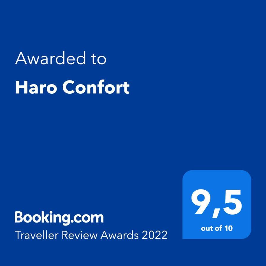 Apartamento Haro Confort Centrico Ascensor Wifi Terraza Bagian luar foto